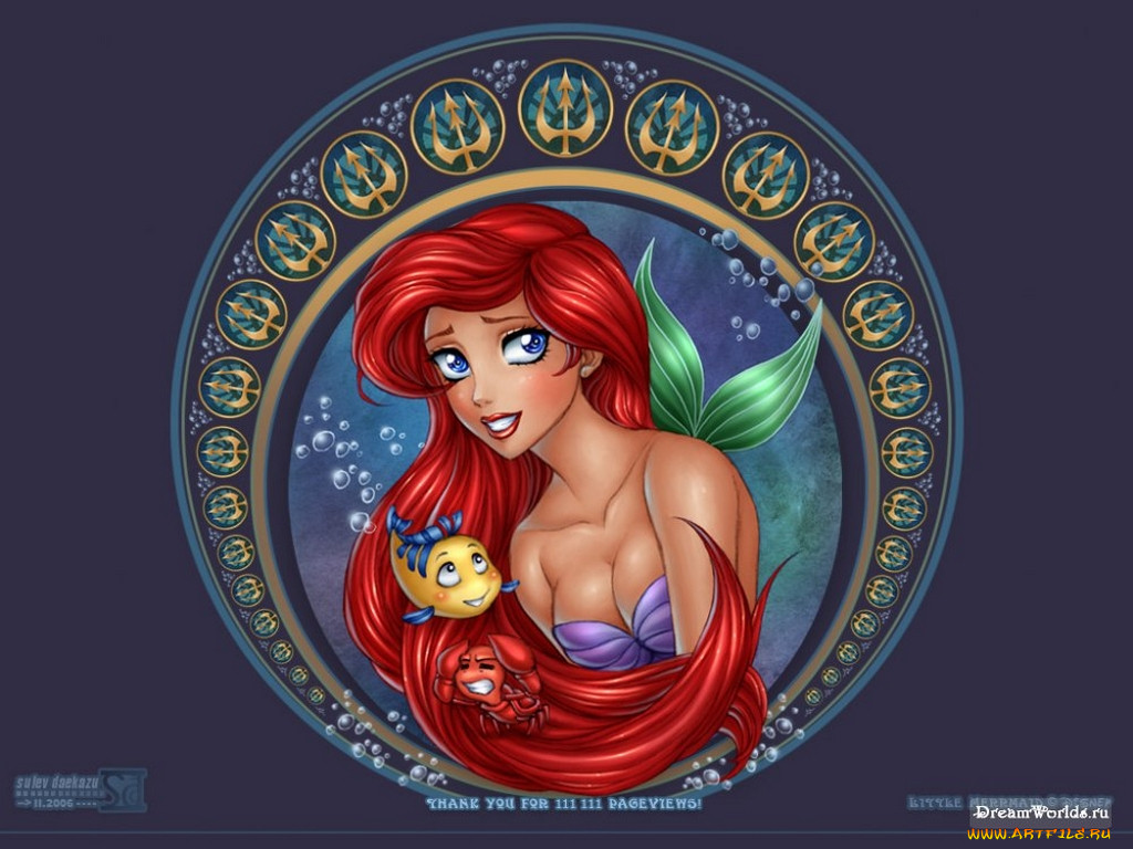 , the, little, mermaid